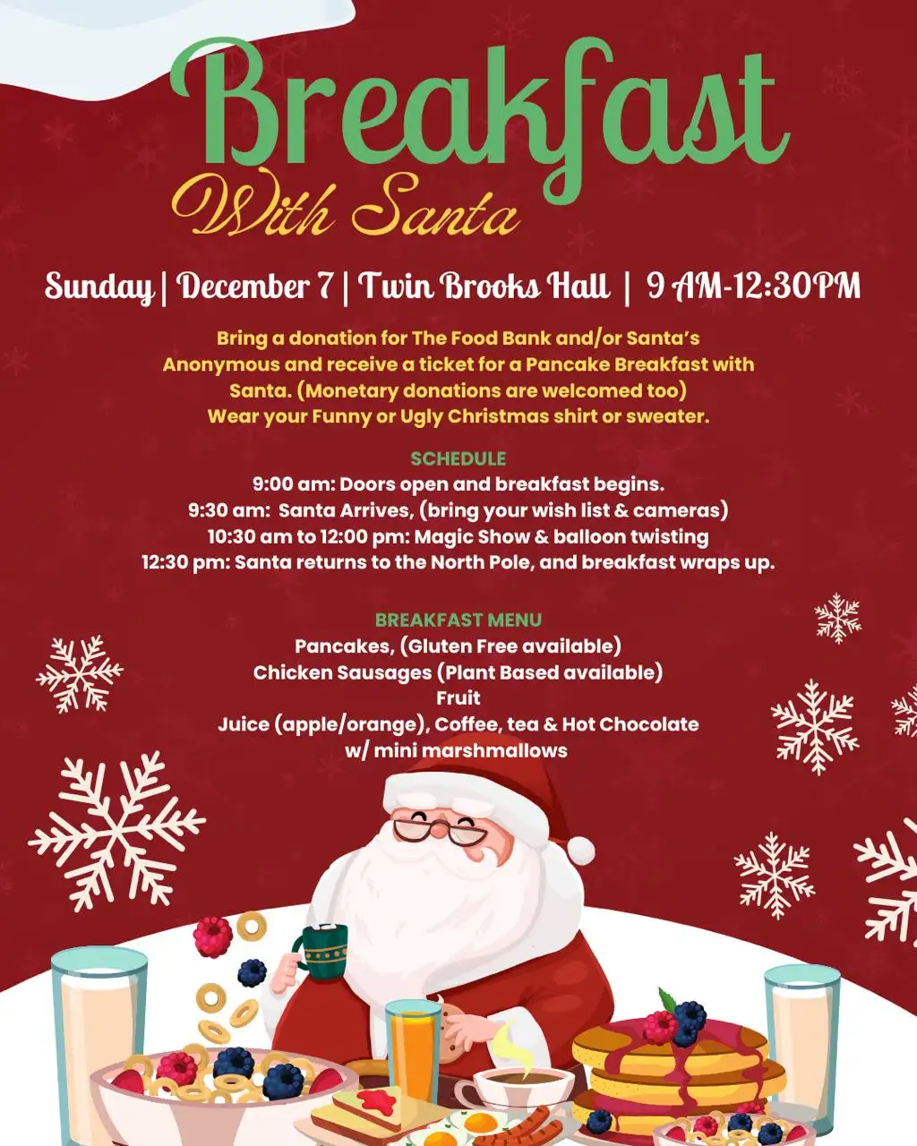 Breakfast with Santa 2025